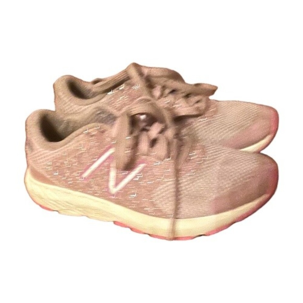 New balance Girls Children’s pink glitter shoes Toddler size 10 Sneaker Tennis